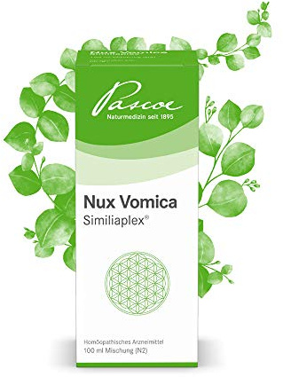 Pascoe Nux vomica Similiaplex, Tropfen, registriertes Homöopathikum, 100 ml | Registriertes homöopathisches Arzneimittel ohne therapeutische Indikationsangabe, Tropfen zum Einnehmen, Packungsgröße 100 ml