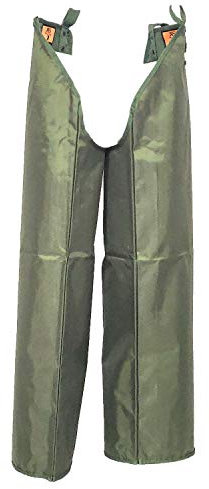 FRATELLIDITALIA Beinlinge Buttero Nylon wasserdicht PVC Farbe Grün Jagd Pfirsich, grün, XL
