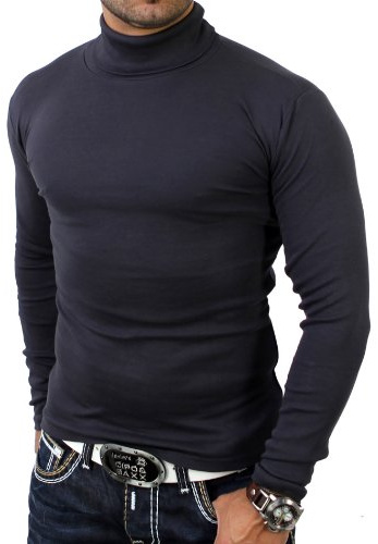 Reslad Herren Rollkragen Pullover RS-1088