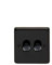 Volex Dimmer Switch Double Iridium Black
