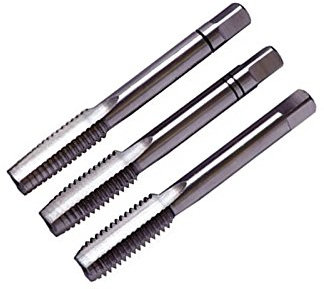 Handgewindebohrer 3-tlg. Satz HSS-G DIN 352 M 4