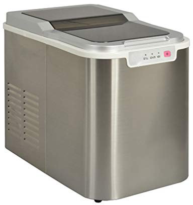 Kitchen chef máquina de hielo 140w 12kg / 24h con limpieza automática de acero inoxidable yt-e-005b1