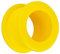 Piersando Silikon Flesh Tunnel Ohr Plug Piercing Ohrpiercing Extra Big Flexibel Weich Soft XXL 10mm Gelb