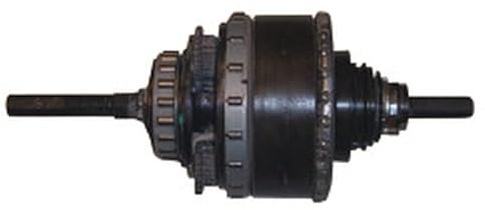 SHIMANO SG-C6061-8R/-8V Getriebeeinheit, Silver, 187 mm