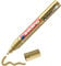 edding 750 Glanzlackmarker - gold - Packung mit 1 Lackmarker - Rundspitze 2-4 mm - Lackstift für Glas, Stein, Holz, Kunststoff und Papier - wasserfest, stark deckend