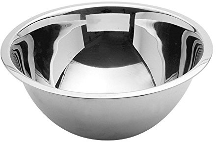 Weis Gastro Küchenschüssel aus Edelstahl mit einem Durchmesser von 18 cm, 1L, 23318