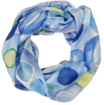 Loop - Schal/Schlauchschal mit Kreismuster in verschiedenen Farben, Hochwertig