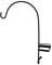 Swan Neck Fence Post Bracket – Simply slips over the top of any 10cm x 10cm post, designed to fit over most standard concrete fence posts – Swan neck curved hanging basket bracket