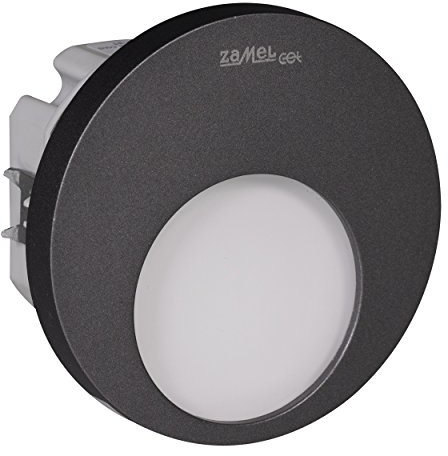 LEDIX 02-221-32 LED- Wandleuchte, Aluminium, graphit, 7,3 x 7,3 x 4,2 cm