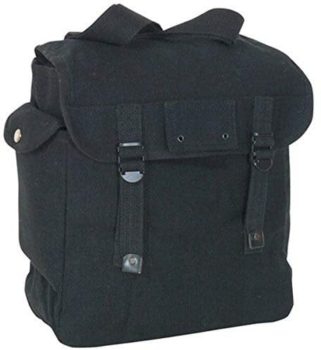 Fox Outdoor Musette-Tasche für Produkte., Unisex-Erwachsene, schwarz, 12 x 12-Inch