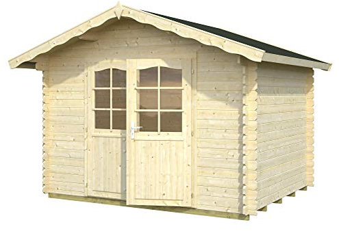 Palmako Blockbohlenhaus Vivian 6,9 28 mm natur