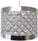 COUNTRY CLUB Sparkly Ceiling Pendant Light Shade Fitting Chandelier, Metal, Silver