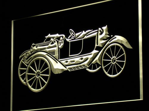 ADVPRO Cartel Luminoso m012-y Vintage Car Old Collection Bar Neon Light Sign