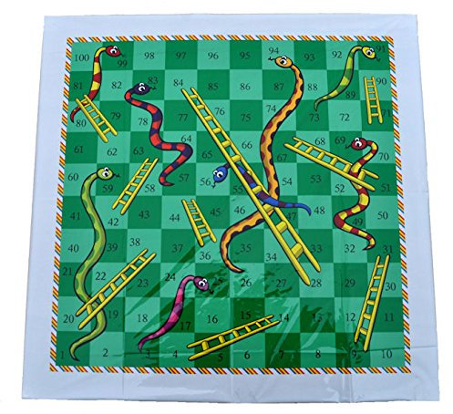 A to Z Giant Snakes & Ladders Family Fun Indoor Outdoor Game New Age 3+ In Retail Pack