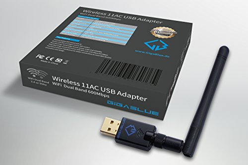 Gigablue USB-WLAN-Adapterstick, 600 Mbit