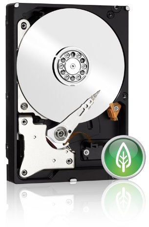 Western Digital Caviar Green WD25EZRSDTL 2,5TB interne Festplatte (8,9 cm (3,5 Zoll), 5400rpm, SATA 3Gb/s, 64MB Cache)