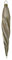Lauschaer Glas Icicle Lacquered with Champagne Decor Set of 4 Christmas Tree Ornaments - Glass - Christmas