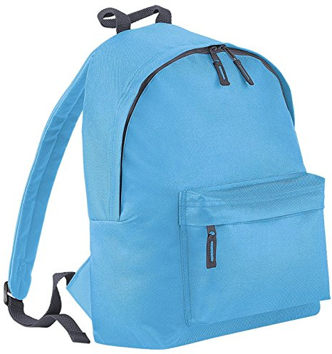 Bagbase Junior Fashion Backpack Colour=Surf Blue/ Graphite Grey Size=O/S