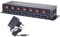 Hub USB 3.0 Renkforce RF-3269622 7 Ports boîtier métallique, commutable Individuellement, pour Montage Mural Noir