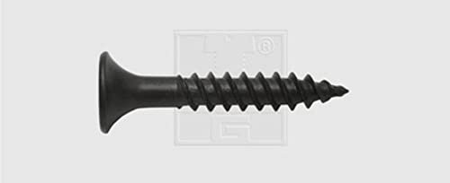 Gipskartonschrauben 3,9 mm 19 mm Kreuzschlitz Philips Stahl phosphatiert 1000 Stück SWG