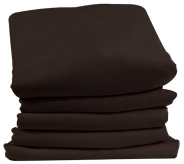 Moondream DecibelControl™ Akustikvorhang 3in1 | Lärmschutz | Thermoisolierung Winter+Sommer | 100% Verdunkelung | Patentierte Technologie | EU Herstellung | Faltenband | Braun MC610 | 140B x 260H cm