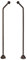 Kingston Brass CC475 Vintage Double Offset Baignoire 63 cm Bronze huilé
