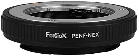 Fotodiox Lens Mount Adapter - Olympus Pen F SLR Lens to Sony Alpha E-Mount Mirrorless Camera Body