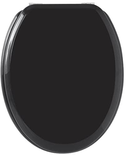 Gelco Design 707265 Abattant WC Sweet Noir , 46 x 36 x 5 cm