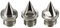 LAUFSTOFF Spikes für Leichtathletik Ersatzdornen Spike-Nägel (6mm 50 STK.)