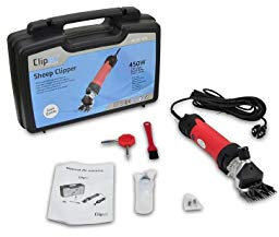 Clipex - Tondeuse Électrique Pour Moutons 450W, 220V, Système Anti-Chaleur, Câble Long De 5,0m, Poids Léger De 1,5kg