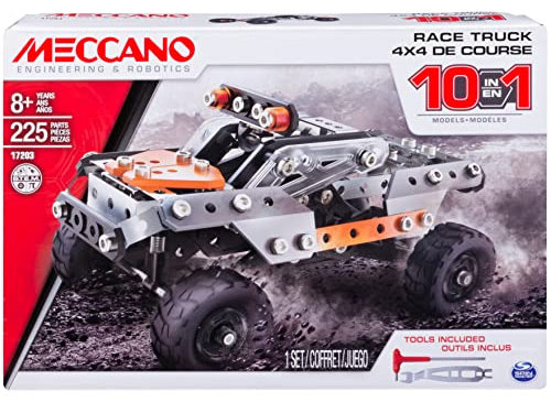 Meccano 6036038 - Spielzeug - 10 Model Truck Set