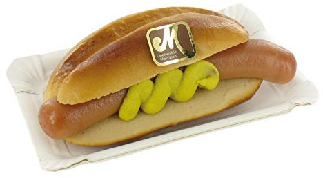 Odenwälder Marzipan Brötchen mit Würstchen