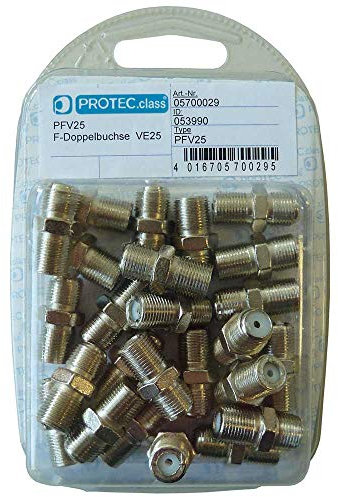 PROTEC.CLASS F-Doppelbuchse große Mutter VE25 PFV25