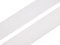 Schnoschi 1 m Klettverschluss beidseitig, 20 mm, Klettband, Back to Back, Kabelbinder (Weiß)