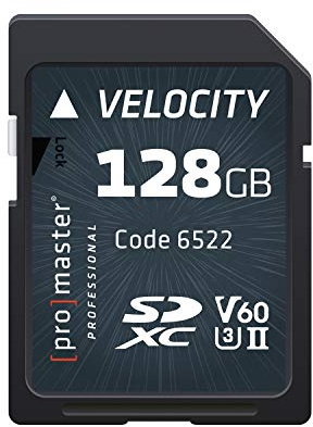 Promaster Velocity - Scheda di memoria SD/XC da 128 GB