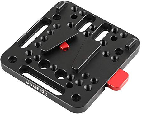 SMALLRIG Piastra Batteria con Montaggio a V, V Lock Mount Plate Piastra Assembly Kit - 1846C