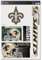 WinCraft NFL New Orleans Saints 03783051 Mehrzweck-Aufkleber, 27,9 x 43,2 cm