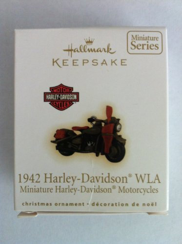 1942 Harley Davidson WLA 11. in Serie 2009 Hallmark Ornament