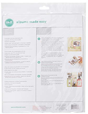 We R Memory Keepers 8.5 X 11 inch 3-Ring Album Page Protector, 10 PK
