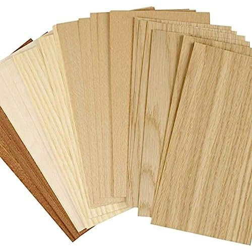 Holzfurnier,,28290,Blatt AA822x12cm, Buche,Eiche, Mahagoni, 30Blatt