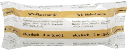 SÖHNGEN Fixierbinde 4m x 6cm elastisch, Wundverband, Medium, 7g, 1 Stück