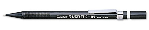 Pentel A125-A - Sharplet-2 Automatic Pencil 0.5mm Black PK12