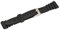 15 mm schwarzes Gummiband passend für Timex Ironman Triathlon Uhren