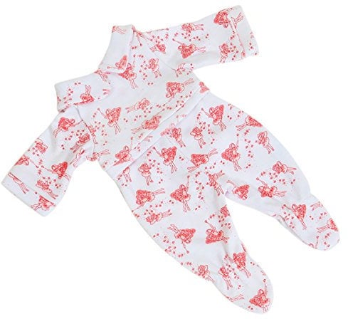 Babygrow in Fairy design fabric by Frilly Lily for Baby Dolls 18-20 inch (45-50 cm)DOLL NOT INCLUDED To fit dolls such as 46 cm Baby Annabell