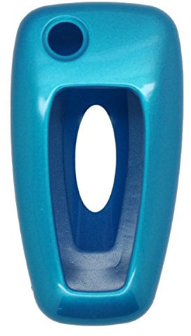 Coque de porte-clé à peinture métallique noire adaptée pour télécommande Ford Focus