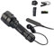 Forrader IR 850NM Infrared Light Night Vision Adjustable Focus Zoomable Flashlight Torch + Charger + Presssure Switch + Gun Mount Kit Set for Night Hunting