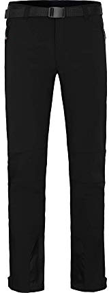 Bergson ONETREE | Herren Winter Softshellhose, Winddicht, mit warmem Innenfleece, Black [900], 110 - Herren