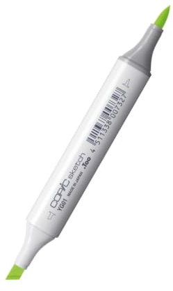 Copic Alcohol Sketch Marker, Green Bice, 1 Count (Pack of 1)