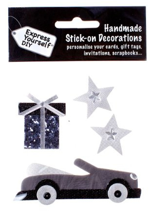 Express Yourself DIY, self Adhesive Car Topper - Ideal for Card Making, Scrapbooking, Papercrafts, Childrens Crafts etc