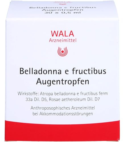 WALA Belladonna e fructibus Augentropfen, 30 St. Lösung